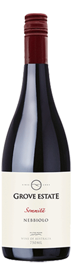 Grove Estate Wines Sommita Nebbiolo 2022 Hilltops